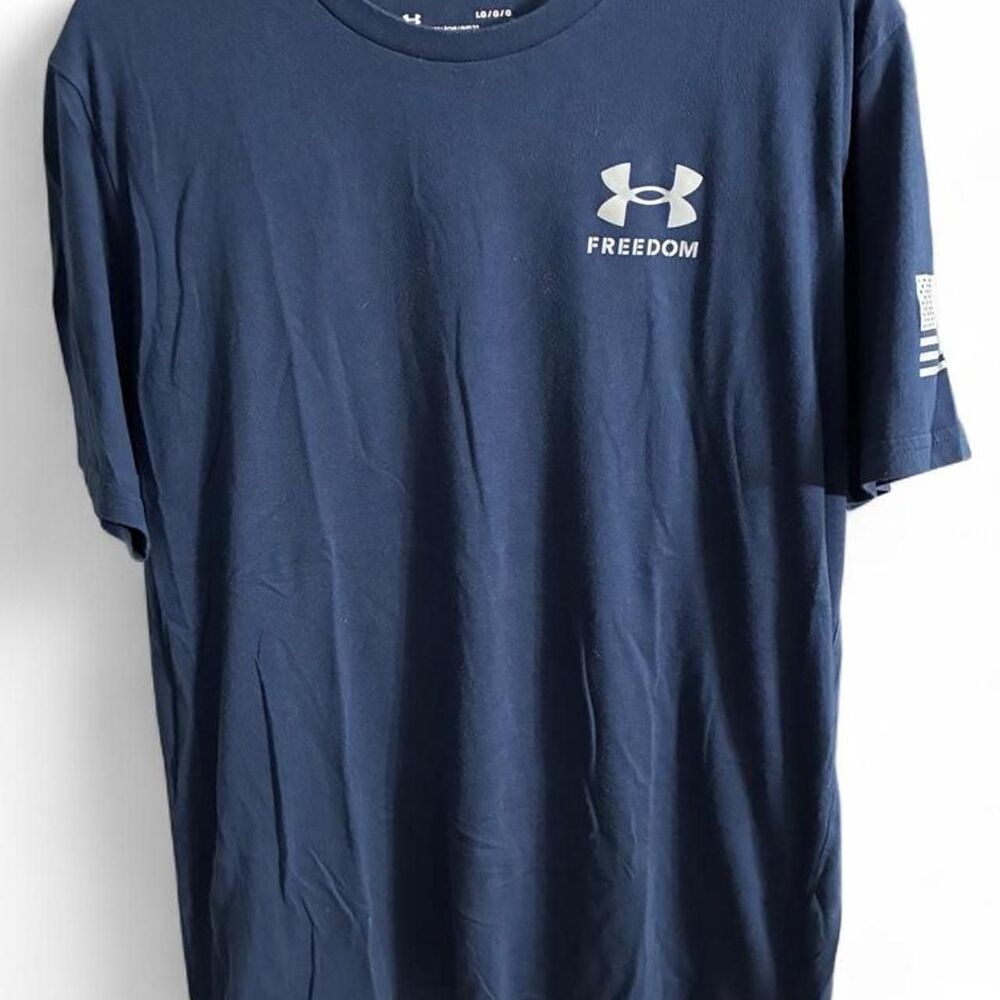 Under Armour Navy Blue Freedom Men’s Tee